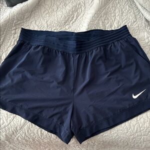 Nike Women's Deep Blue Athletic Shorts